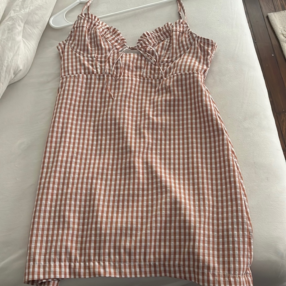 Urban Outfitters Corset Picnic Dress